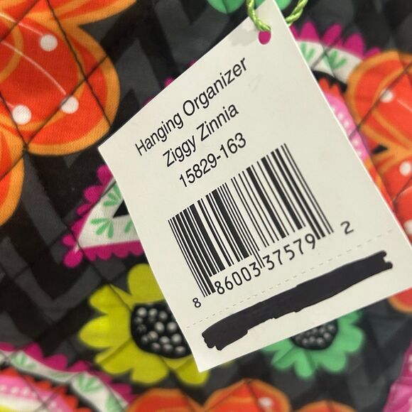 Vera Bradley Hanger Organizer Women’s Color Muti-Color Retired Ziggy Zinnia - Picture 2 of 9